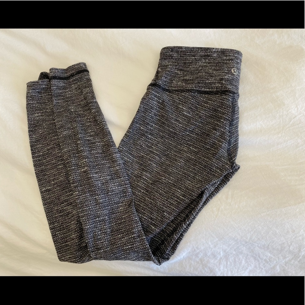 Lululemon leggings herringbone